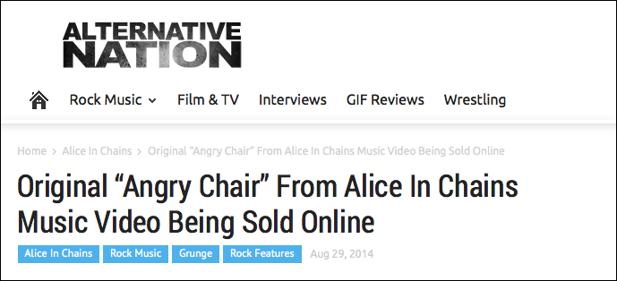 Another screengrab of a clickbait article about the Craigslist post.