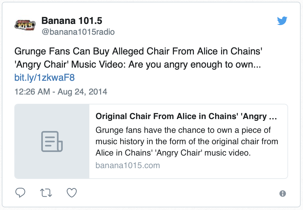 A screengrab of a Tweet linking to the Craigslist post.