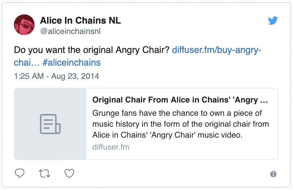 A screengrab of a Tweet linking to the Craigslist post.